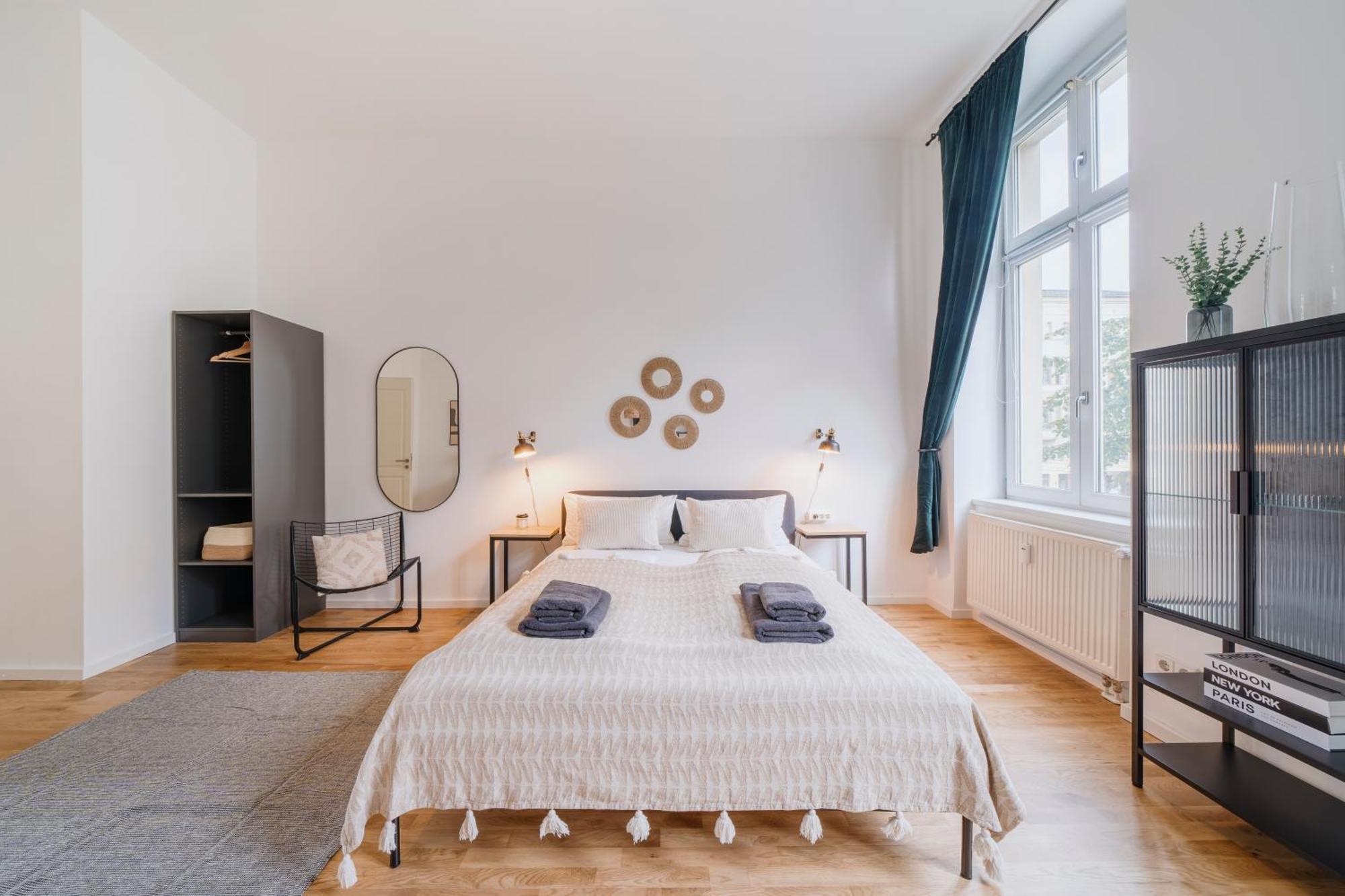 Апартаменты Homely - Chic Flat, View, Subway, Cafe, River Берлин